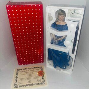 FIRST PRINCESS DIANA MEMORIAL DOLL ISSUEDTHE QUEEN OF HEARTS - PORCELAIN DOLL -